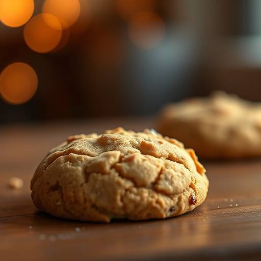 Representación gráfica de una cookie, un pequeño archivo de texto utilizado para almacenar información en el navegador del usuario.